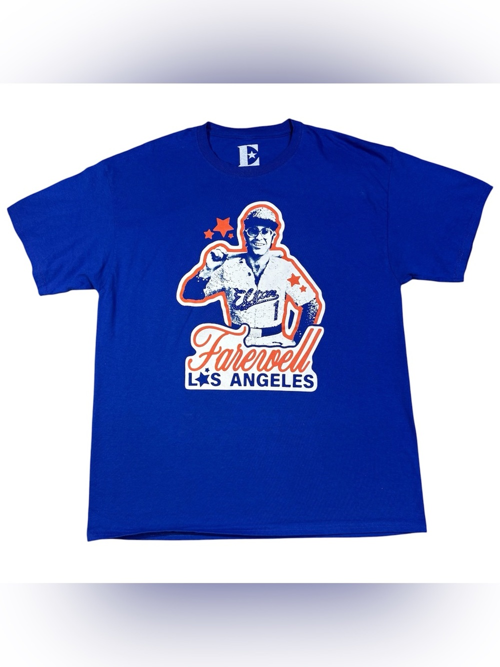 Official Elton John Shirt XL 2022 Farewell Yellow Brick Road Tour Dodger Stadium